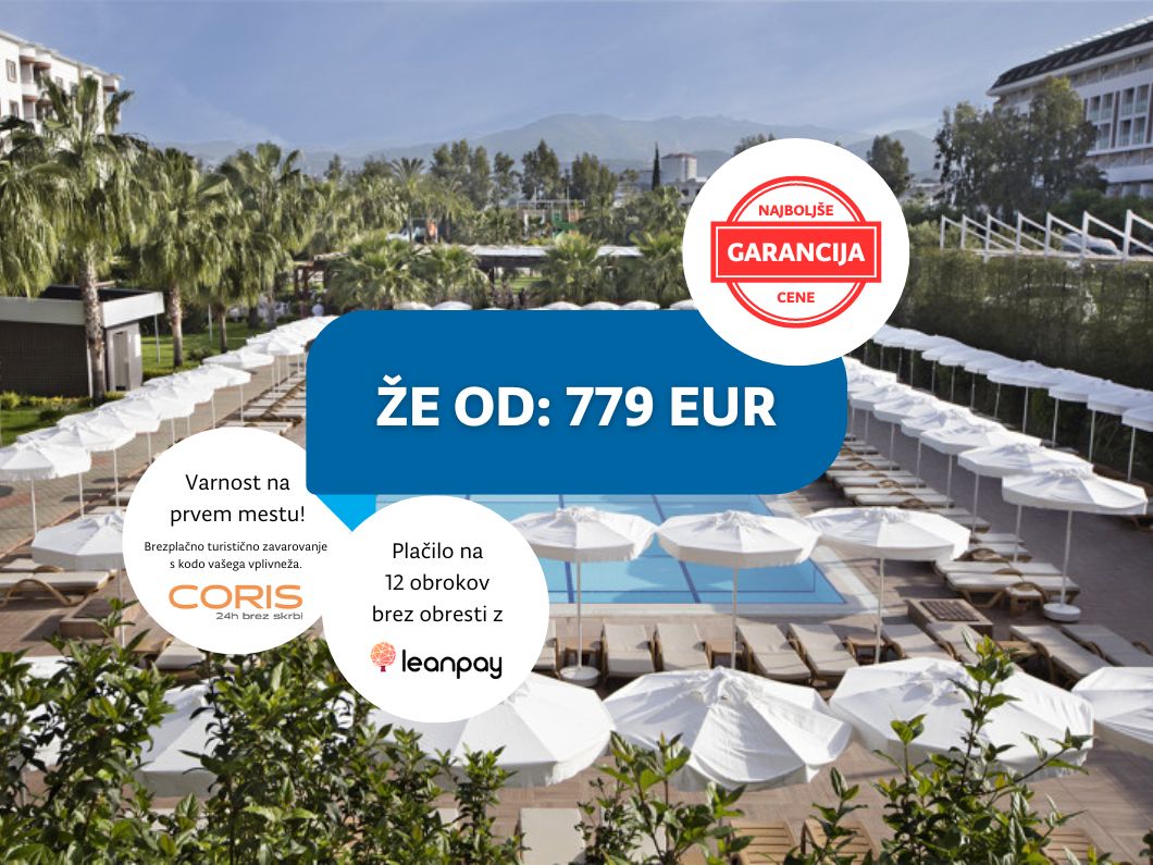 Turčija - Hotel Royal Garden 5*